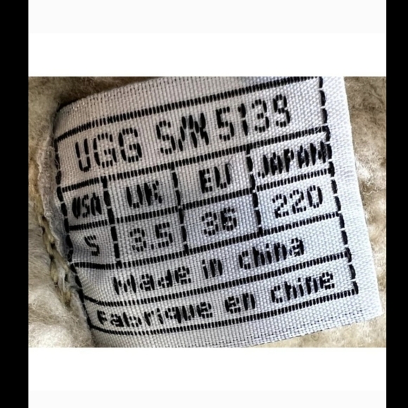 UGG Australia Woman's Size USA 5 Leather Boots - Picture 7 of 8